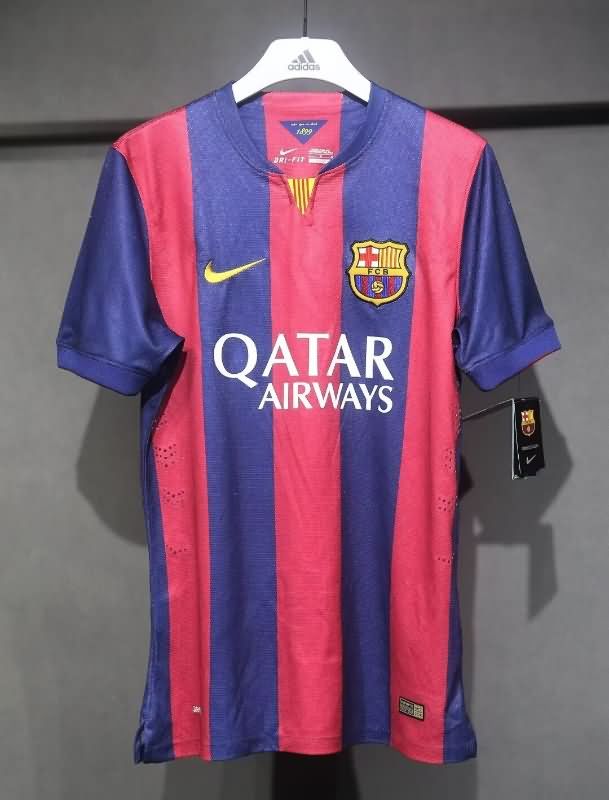 AAA(Thailand) Barcelona 2014/15 Home Retro Soccer Jersey(Player)