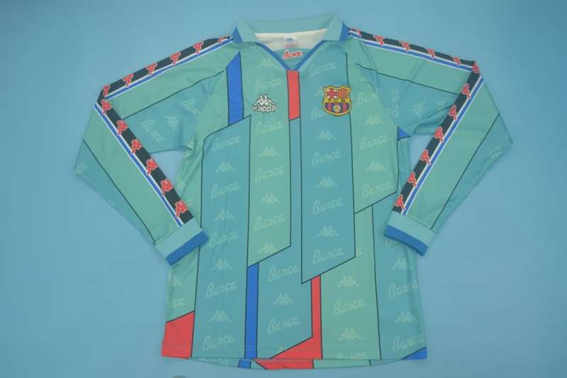 AAA(Thailand) Barcelona 1995/97 Away Retro Long Soccer Jersey