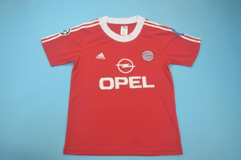 AAA(Thailand) Bayern Munich 2000/01 Home Soccer Jersey