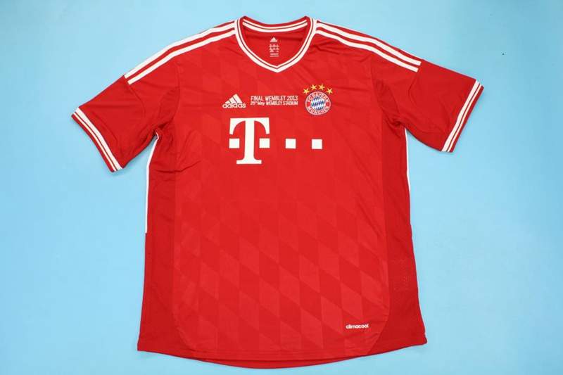 AAA(Thailand) Bayern Munich 2012/13 Home UCL Final Soccer Jersey