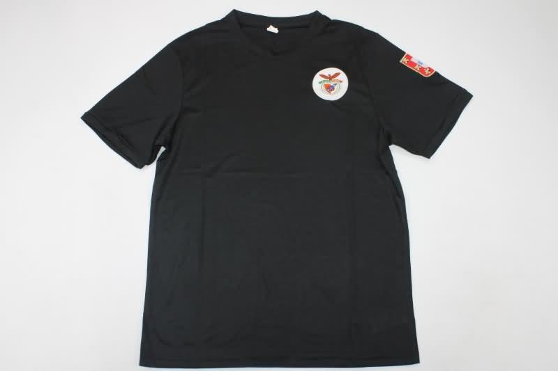 AAA(Thailand) Benfica 1974/75 Black Retro Soccer Jersey