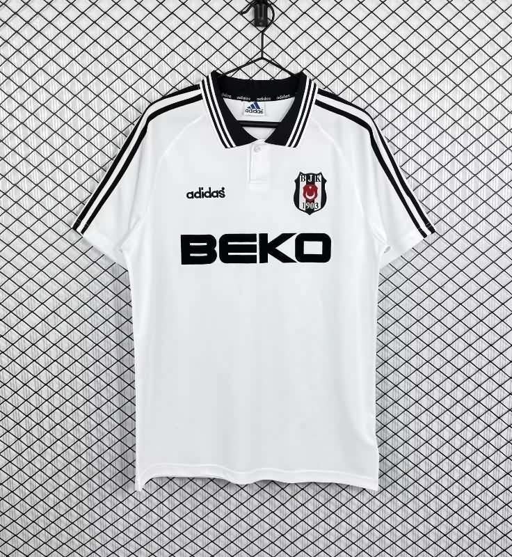 AAA(Thailand) Besiktas 1996/97 Home Retro Soccer Jersey
