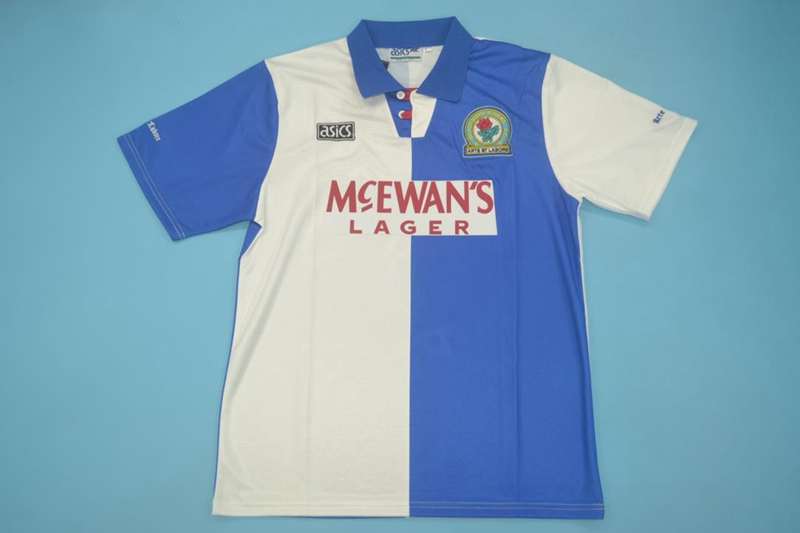 AAA(Thailand) Blackburn 1994/95 Home Retro Soccer Jersey