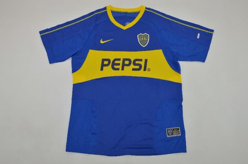 AAA(Thailand) Boca Juniors 2003/04 Home Retro Soccer Jersey