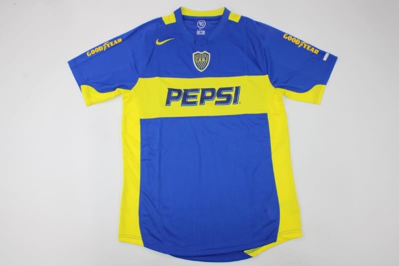 AAA(Thailand) Boca Juniors 2004/05 Home Retro Soccer Jersey
