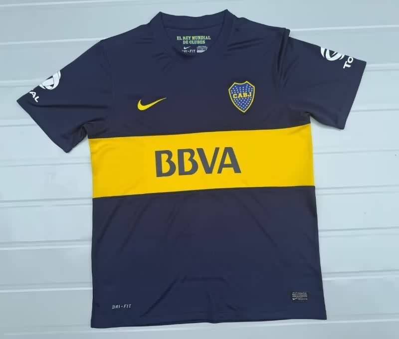AAA(Thailand) Boca Juniors 2012/13 Home Retro Soccer Jersey