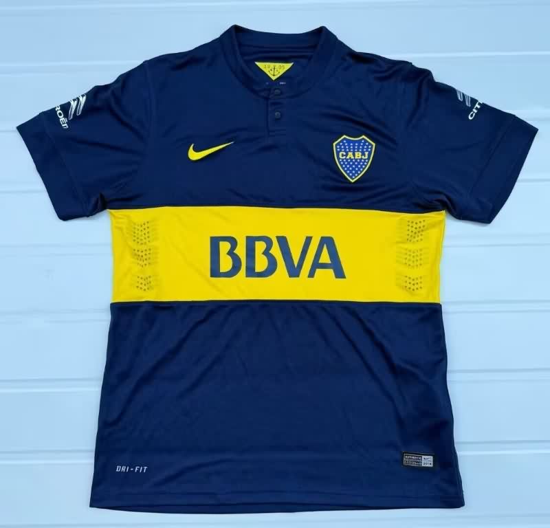 AAA(Thailand) Boca Juniors 2014/15 Home Retro Soccer Jersey