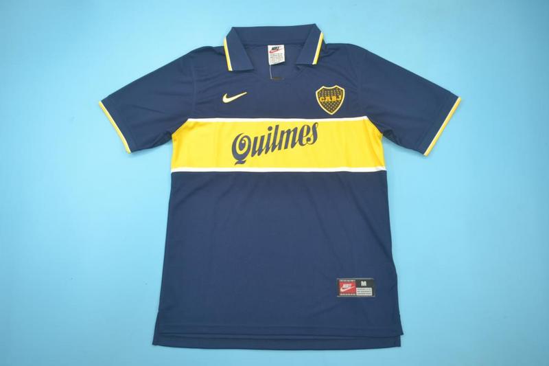 AAA(Thailand) Boca Juniors 1996/97 Home Soccer Jersey