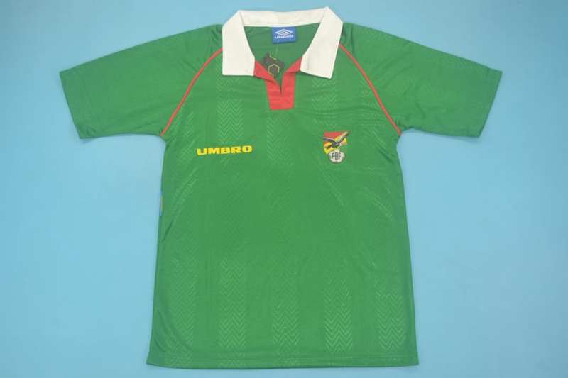 AAA(Thailand) Bolivia 1994 Retro Home Soccer Jersey