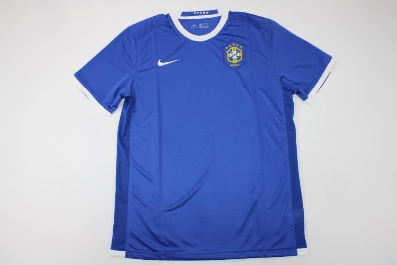 AAA(Thailand) Brazil 2006 Away Retro Soccer Jersey