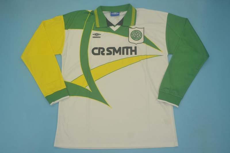 AAA(Thailand) Celtic 1994/95 Away Long Sleeve Retro Soccer Jersey