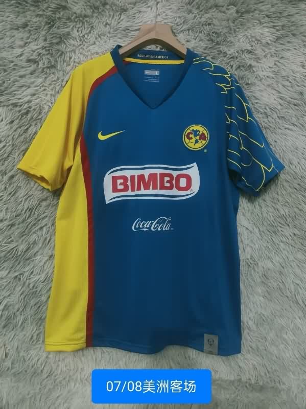 AAA(Thailand) Club America 2007/08 Away Retro Soccer Jersey