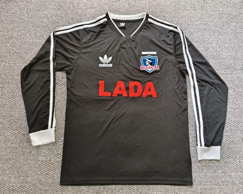 AAA(Thailand) Colo Colo 1991 Away Retro Long Sleeve Soccer Jersey
