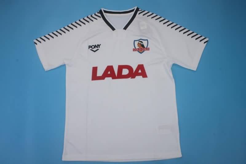 AAA(Thailand) Colo Colo 1992 Retro Home Soccer Jersey