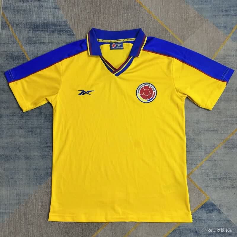 AAA(Thailand) Colombia 1998 Home Retro Soccer Jersey