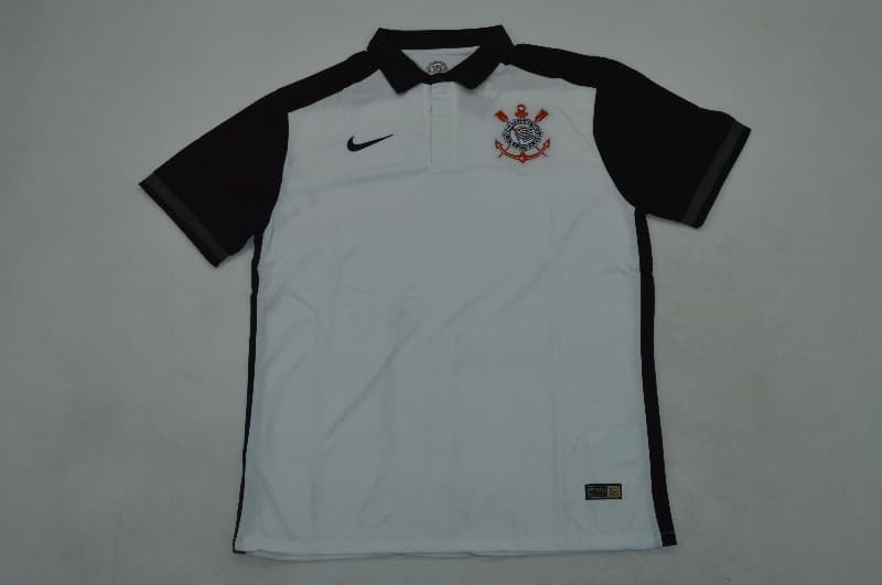 AAA(Thailand) Corinthians 2015/16 Home Retro Soccer Jersey