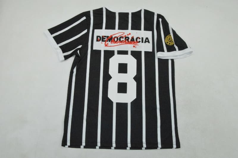 AAA(Thailand) Corinthians 1982 Away Retro Soccer Jersey