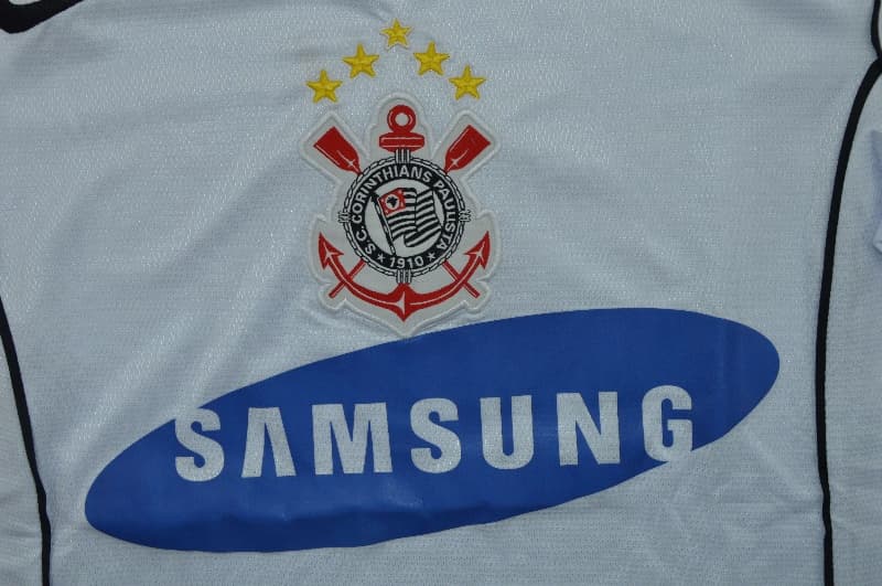 AAA(Thailand) Corinthians 2005 Home Retro Soccer Jersey