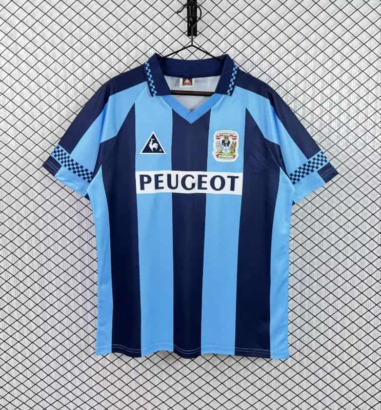 AAA(Thailand) Coventry City 1996/97 Home Retro Soccer Jersey AAA(Thailand) Coventry City 1996/97 Home Retro Soccer Jersey