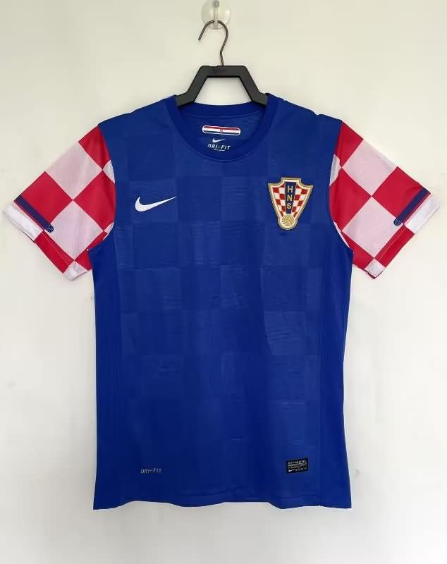 AAA(Thailand) Croatia 2010 Away Retro Soccer Jersey
