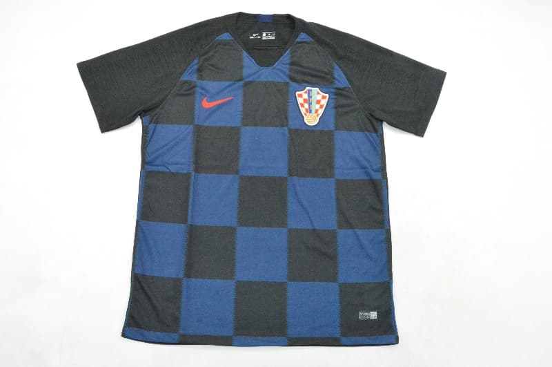 AAA(Thailand) Croatia 2018 Away Retro Soccer Jersey