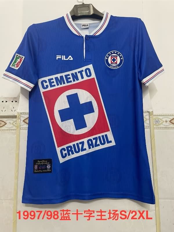 AAA(Thailand) Cruz Azul 1999/00 Home Retro Soccer Jersey