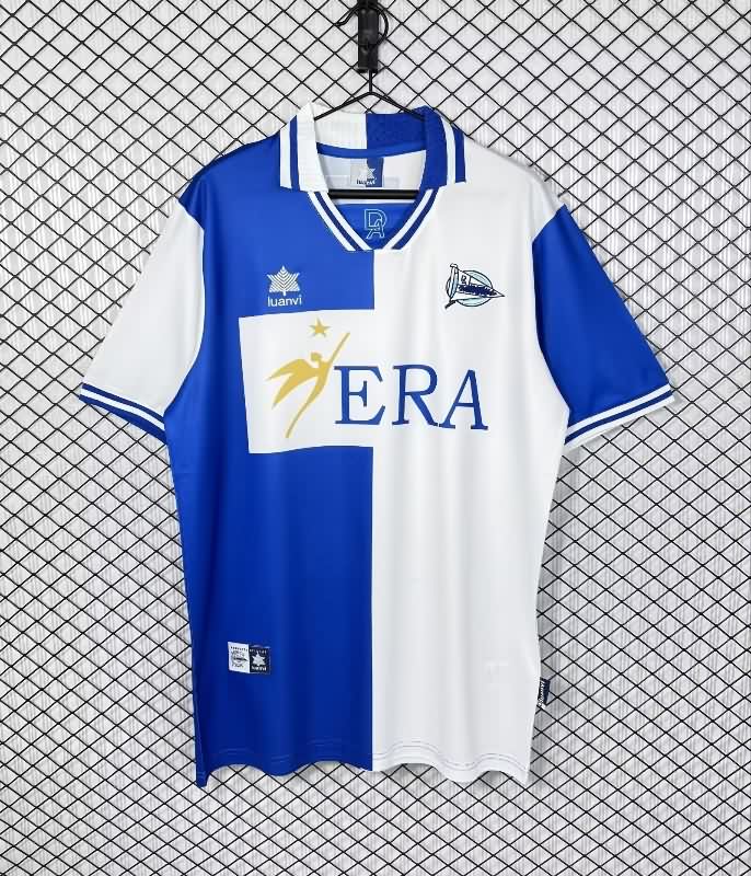 AAA(Thailand) Deportivo Alaves 1999/00 Home Retro Soccer Jersey