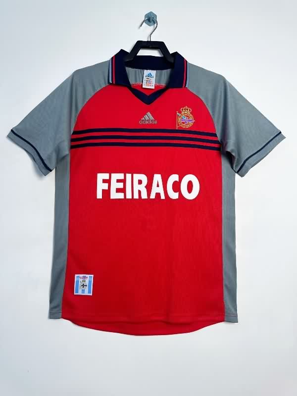 AAA(Thailand) Deportivo La Coruna 1998/99 Away Retro Soccer Jersey