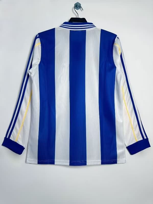 AAA(Thailand) Deportivo La Coruna 1999/00 Home Long Sleeve Retro Soccer Jersey