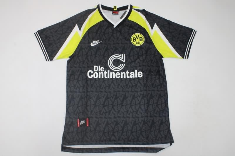 AAA(Thailand) Dortmund 1995/96 Away Retro Soccer Jersey
