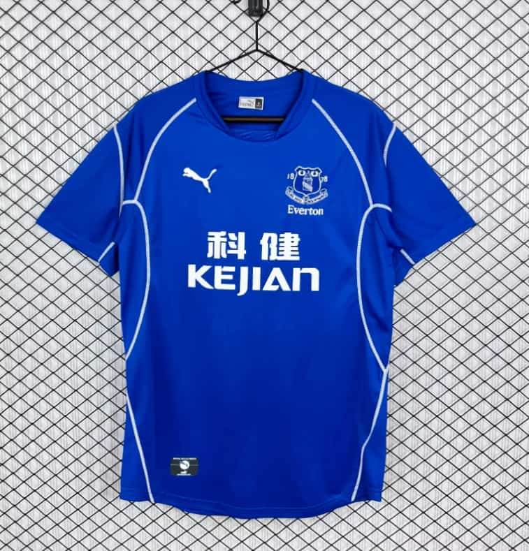 AAA(Thailand) Everton 2002/03 Home Retro Soccer Jersey