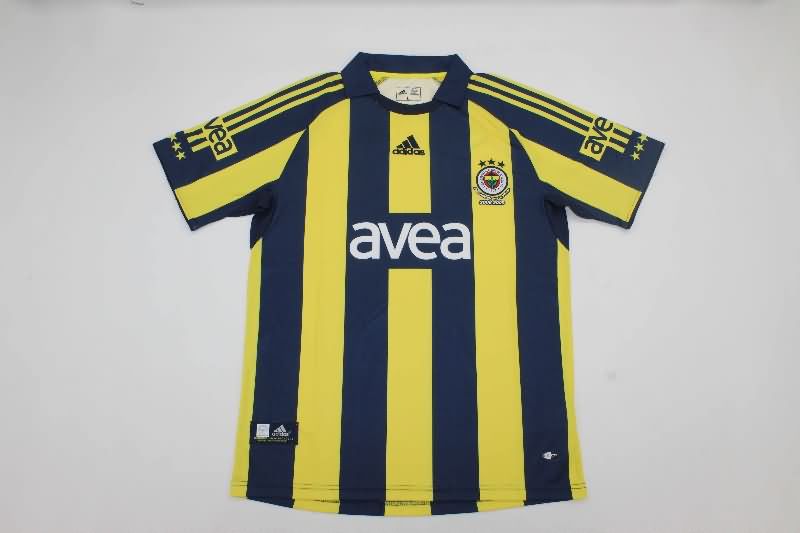 AAA(Thailand) Fenerbahce 2008/09 Home Retro Soccer Jersey