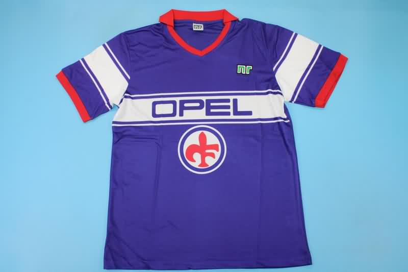 AAA(Thailand) Fiorentina 1984/85 Retro Home Soccer Jersey