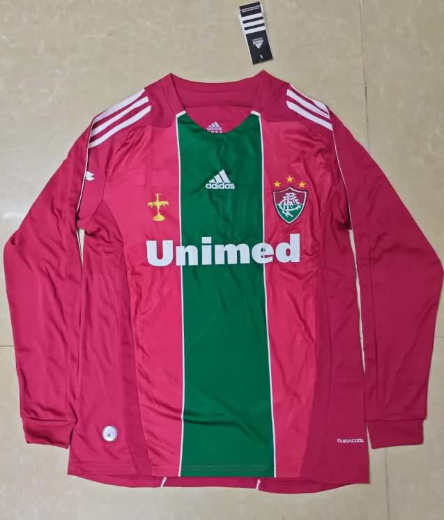 AAA(Thailand) Fluminense 2010 Third Retro Long Sleeve Soccer Jersey