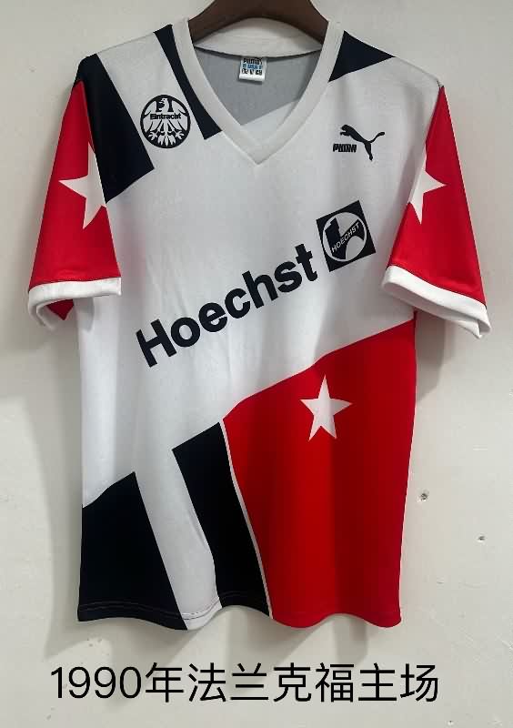 AAA(Thailand) Frankfurt 1990/91 Away Retro Soccer Jersey