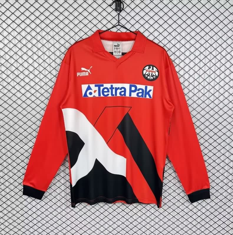 AAA(Thailand) Frankfurt 1993/95 Home Retro Long Sleeve Soccer Jersey