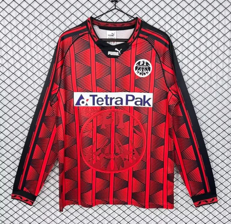 AAA(Thailand) Frankfurt 1995/96 Home Retro Long Sleeve Soccer Jersey