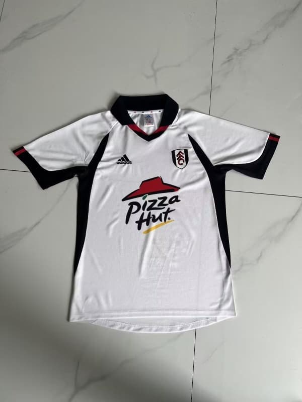 AAA(Thailand) Fulham 2001/02 Home Retro Soccer Jersey