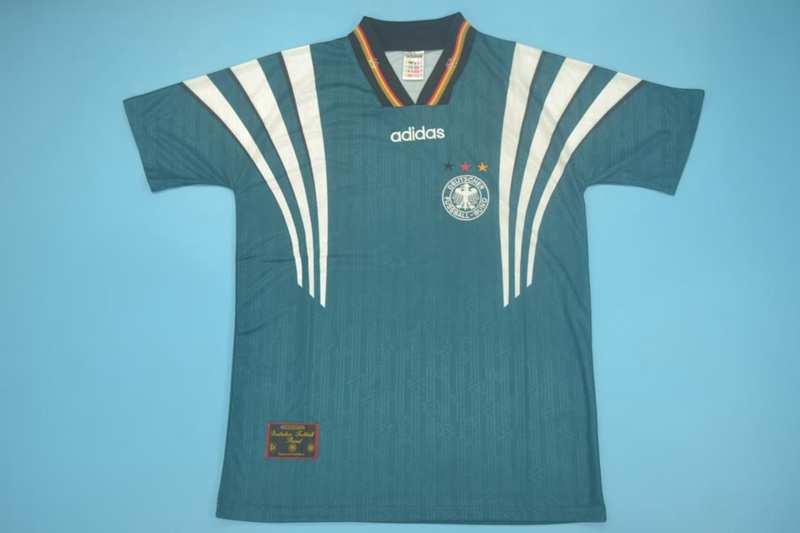 AAA(Thailand) Germany 1996 Retro Away Soccer Jersey