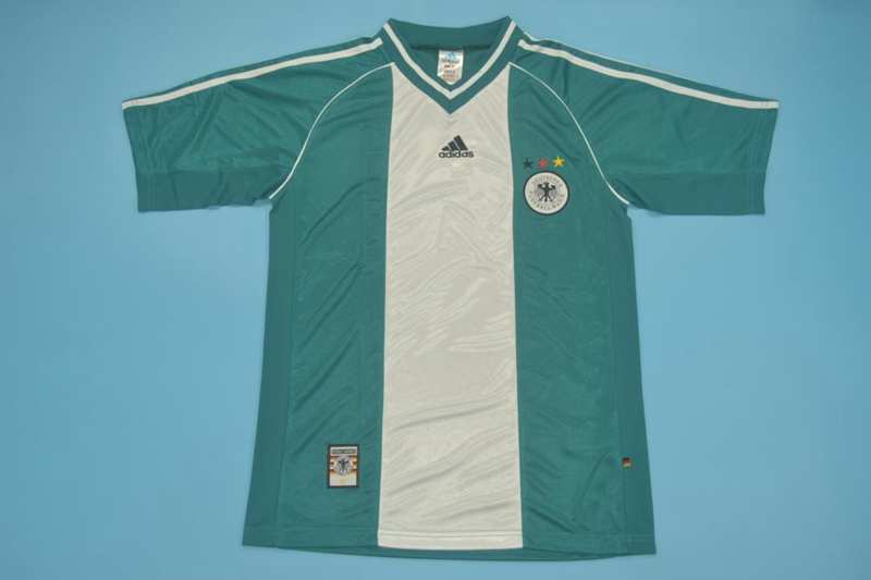 AAA(Thailand) Germany 1998 Retro Away Soccer Jersey