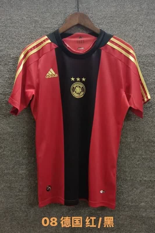 AAA(Thailand) Germany 2008 Away Retro Soccer Jersey