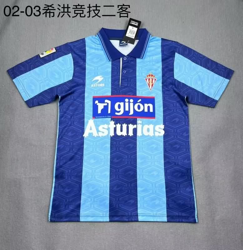 AAA(Thailand) Gijon 2002/03 Third Retro Soccer Jersey