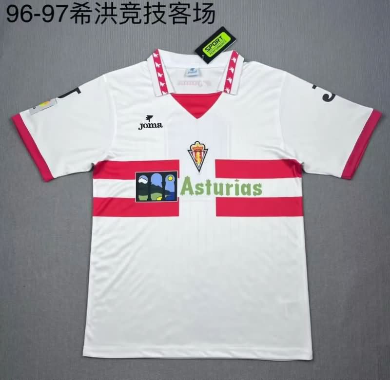 AAA(Thailand) Gijon 1996/97 Away Retro Soccer Jersey