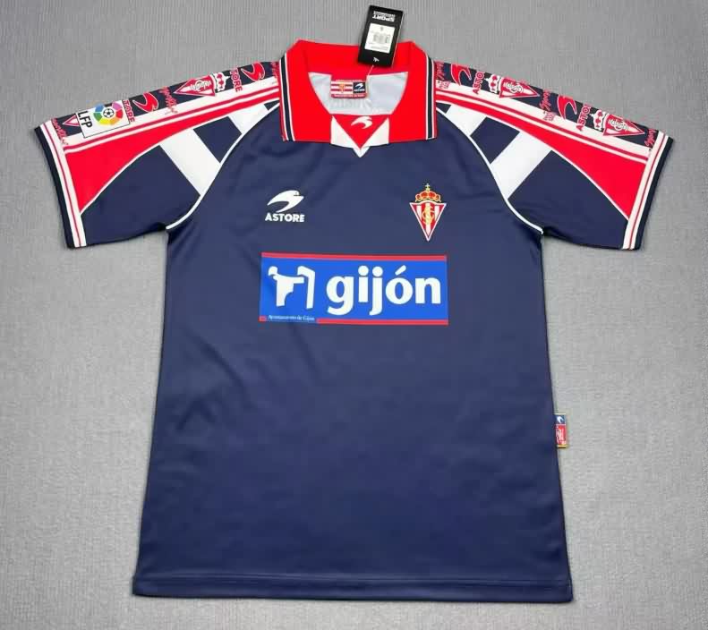 AAA(Thailand) Gijon 1999/00 Away Retro Soccer Jersey