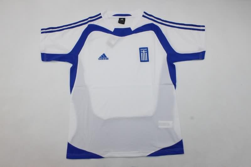 AAA(Thailand) Greece 2004 Home Retro Soccer Jersey