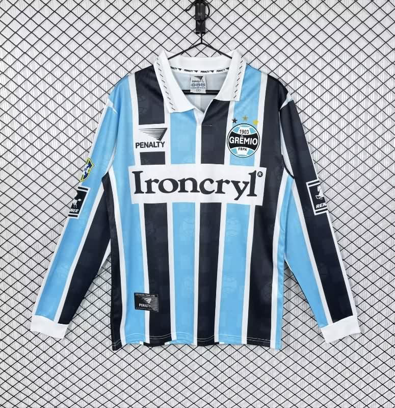AAA(Thailand) Gremio 1997 Home Retro Long Sleeve Soccer Jersey