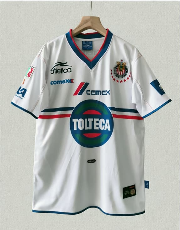 AAA(Thailand) Guadalajara 2001/02 Away Retro Soccer Jersey