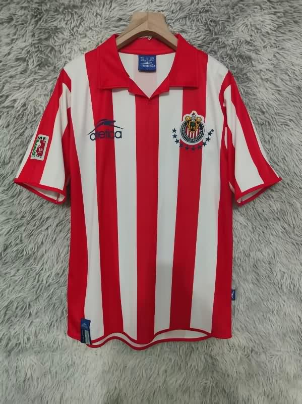 AAA(Thailand) Guadalajara 2003/04 Home Retro Soccer Jersey