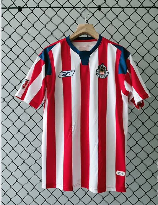 AAA(Thailand) Guadalajara 2004/05 Home Retro Soccer Jersey