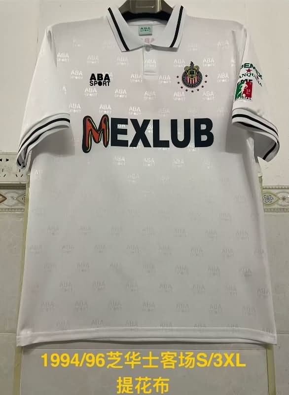 AAA(Thailand) Guadalajara 1994/96 Away Retro Soccer Jersey